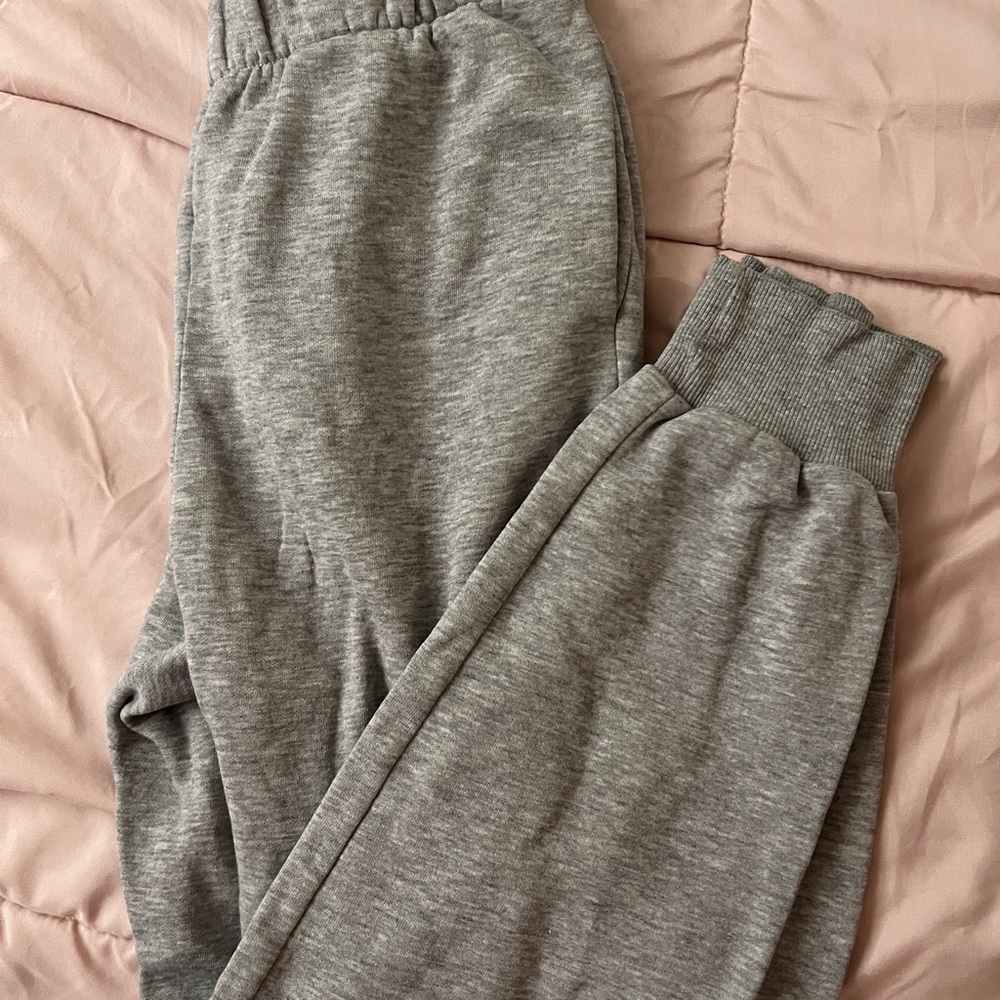 Divided Heather Gray Sweatpants